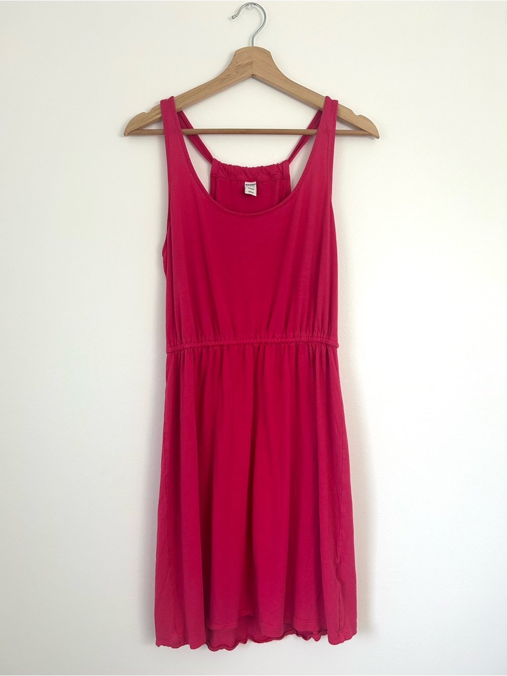 Old Navy Sleeveless Pink Sundress with Elastic Waist